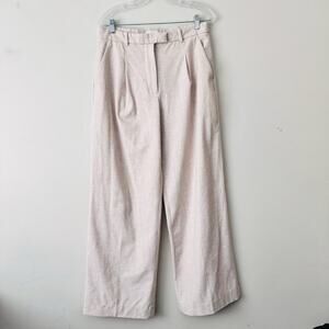 Abercrombie And Fitch Tailored Beige Wide Leg Pants Women’s Size 30